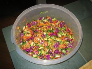 Colorful salad